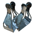 Estribo INOX - N. Sra Dourado